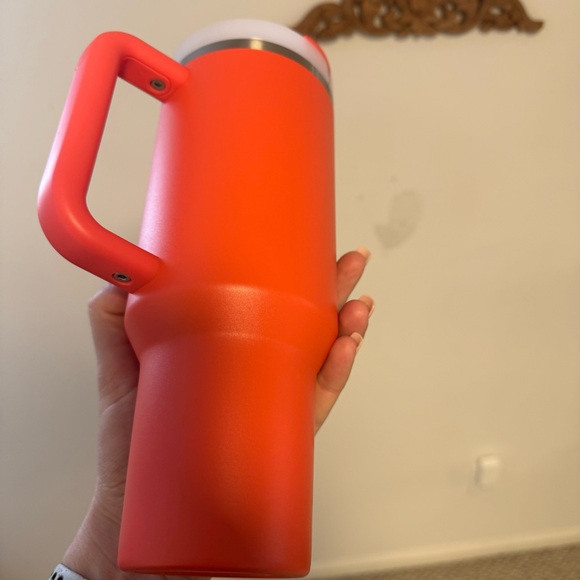 Stanley Vibrant Orange Travel Tumbler, 40oz - Picture 3 of 7